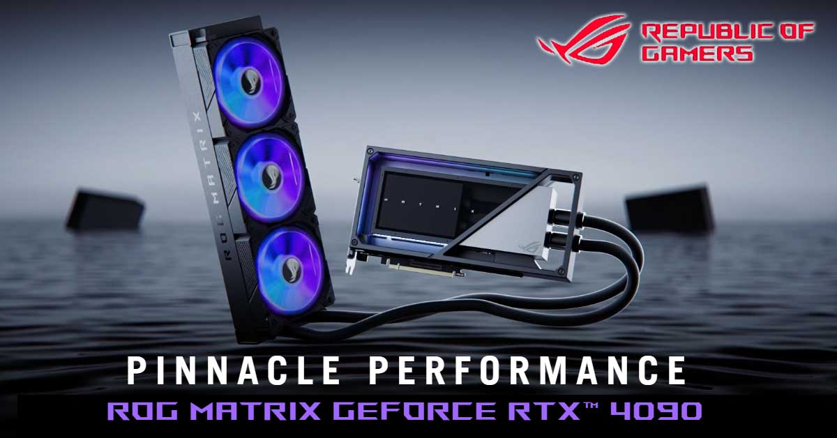 ASUS Republic of Gamers Launches ROG Matrix GeForce RTX 4090