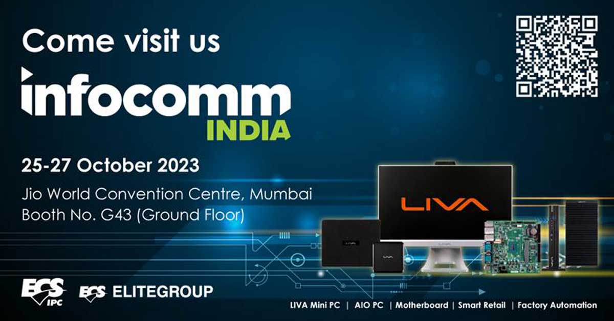 ECSIPC Showcases New Mini PCs for Smart Retail Solution at Infocomm India